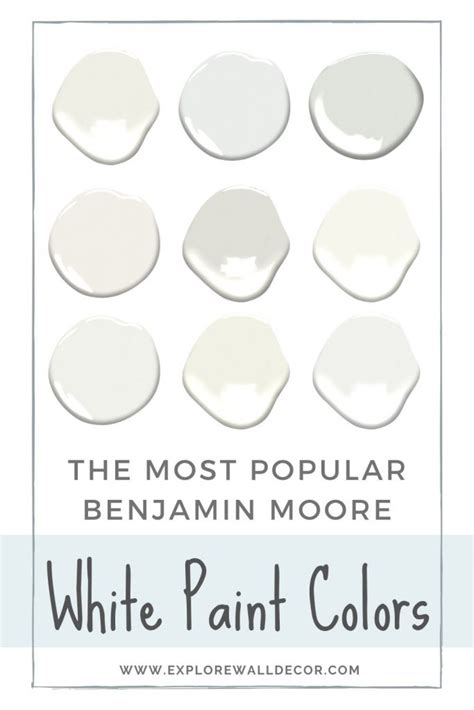 10 Of The Best Benjamin Moore White Paint Colors For Your Interior