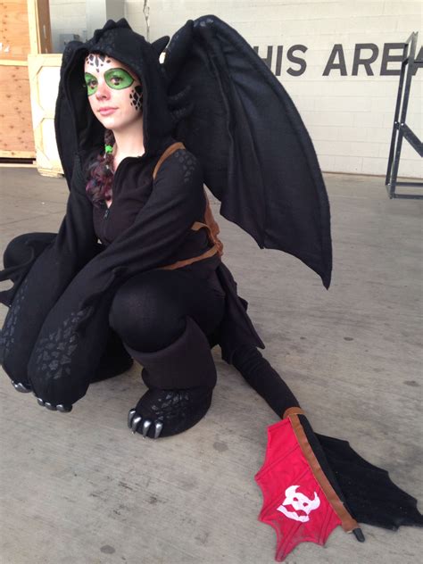 My Toothless Cosplay Slc Comic Con Dragon Costume Women Toothless