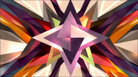 1920x1080 Resolution Abstract Colorful Geometry Digital Art Hd