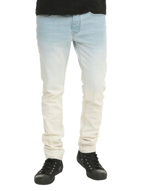 Xxx Rude Acid Ombre Super Skinny Denim Jeans Hot Topic
