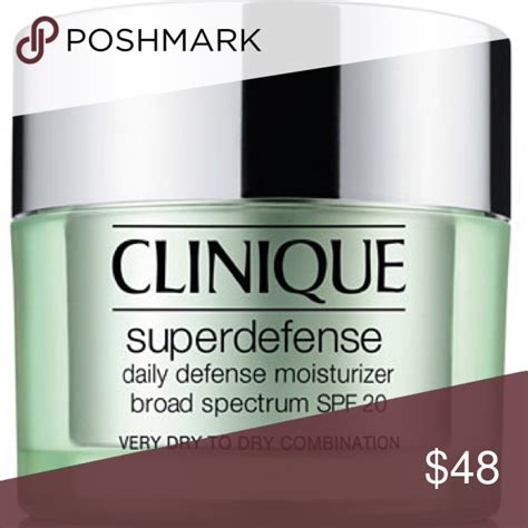Clinique Superdefense Daily Defense Moisturizer For Very Dry To Dry