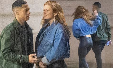 Eastenders Maisie Smith And Zack Morris Put On A Cosy Display Amid