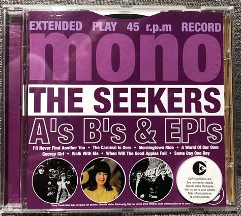 the seekers a s b s and ep s cd 2004 disc near mint fast free post ebay
