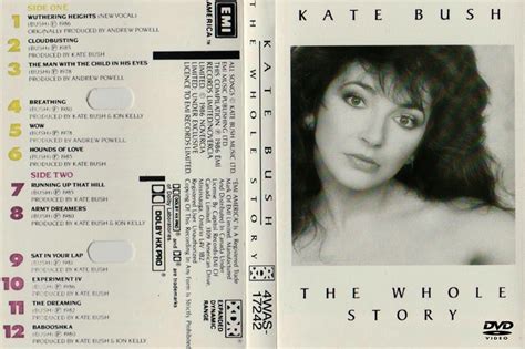 Bootleg Dvd By Deer 5001 Kate Bush The Whole Story