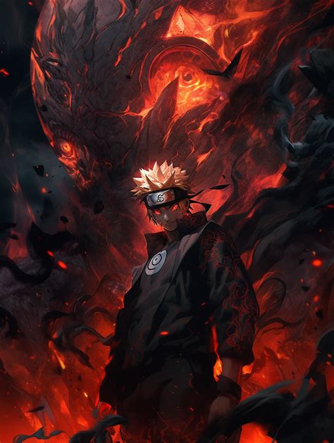 Hkakyol Dark Evil Naruto Uzumaki By Whitehatdesigner On Deviantart