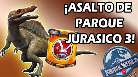 ¡ataque En Cero ¡asalto De Parque JurÁsico 3 Asalto Expert Jurassic World Alive