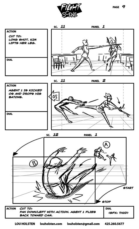 Fight Scene Sb Page 09 Perspective Drawing Lessons Comic Tutorial