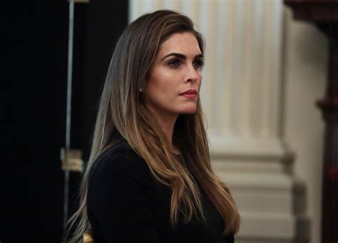Hope Hicks Watched The Capitol Being Attacked And Thought Oh No My
