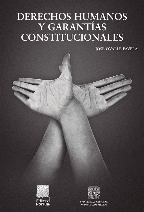 Derechos Humanos Y Garantías Constitucionales Ovalle Favela Jose Libro En Papel 9786070937989