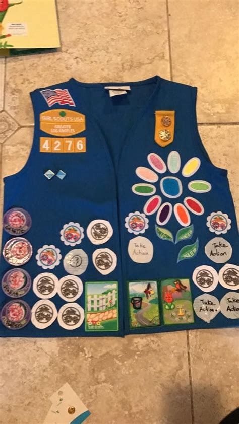 Best Ideas For Coloring Daisy Girl Scout Vest