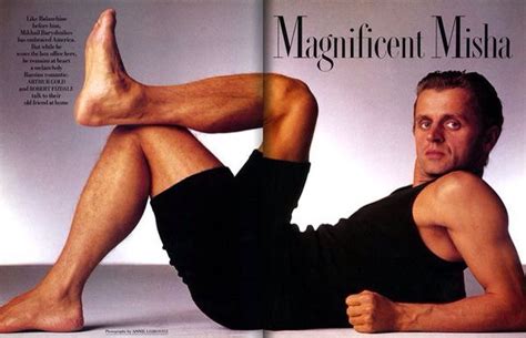 Mikhail Baryshnikov In Vanity Fair Magazine January 1987 ~ Photo By Annie Leibovitz Tango