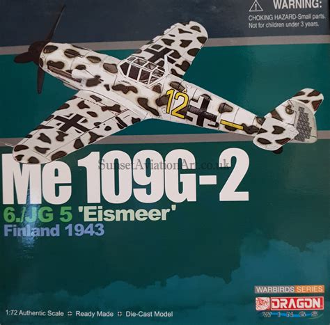 50069 Dragon Wings Me 109G-2 6./JG 5 'Eismeer' Finland 1943