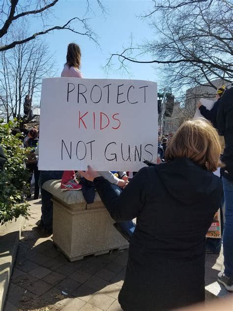 March For Our Lives On March 24 In Washington Dc Editorial Stock Image Image Of Policies