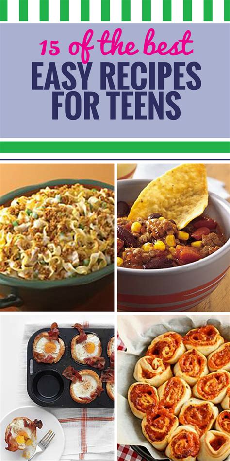 15 Easy Recipes For Teens My Life And Kids