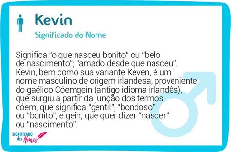 Significado Do Nome Kevin Significado Dos Nomes Hot Sex Picture