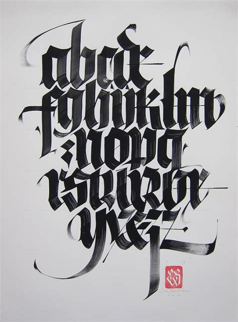 Sale Calligraphy Black In Stock