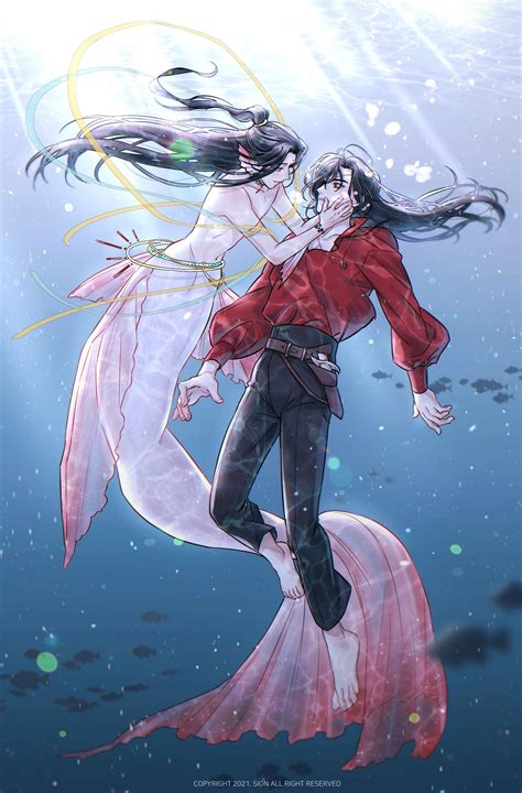 시온⋆⁺₊⋆ On Twitter In 2021 Mermaid Anime Manga Mermaid Anime Guys