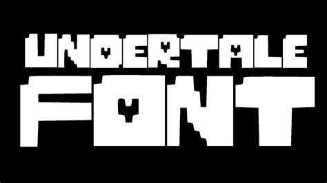The classic undertale logo font, but with letter accents and russian/serbian support. UNDERTALE FONT || Themed Text For Mac & PC Muskie - YouTube