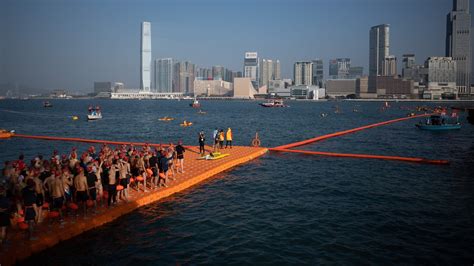 Hong Kongs Annual Harbour Swim Resumes After Three Years