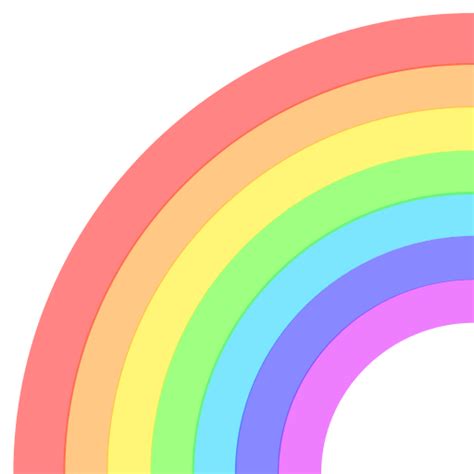 Rainbow Emoji For Facebook Email And Sms Id 1812 Uk