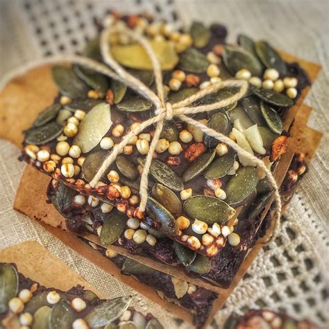 You'll have to separate the seeds from the pulp. Healthy Home Made Chocolate Bars This energy bar packs in ...