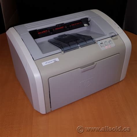 How to install hp1020 printer on windows. HP LaserJet 1020 Monochrome B/W Printer - 14ppm - Allsold.ca - Buy & Sell Used Office Furniture ...