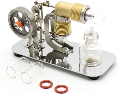Cool Mini Air Stirling Engine Motor Model Educational Toy Goods Kits