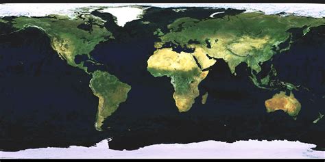 Large Detailed Satellite Map Of The World World Mapsl