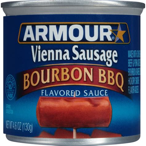 Buy Armour Star Vienna Sausage Bourbon Barbecue Flavored Canned