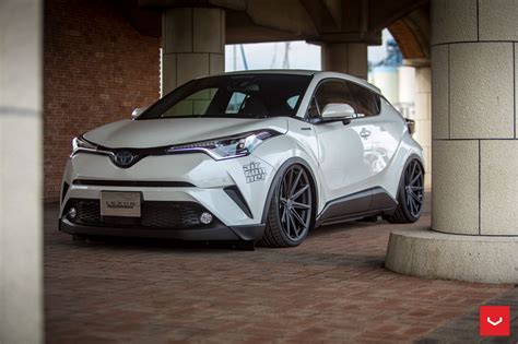 Stanced And Clean Toyota Ch R Put On Vossen Custom Wheels —