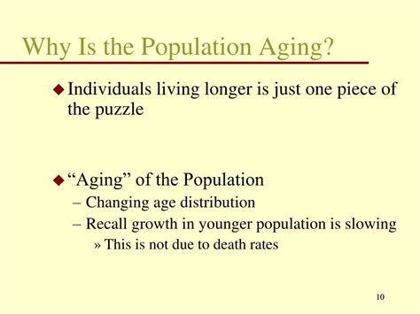 Ppt Demographics Of Aging Why Is Our Population Aging How Will This Aging Affect Us