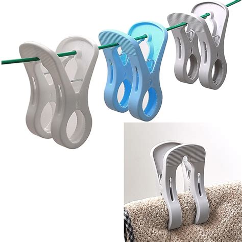 3 pcs large clothes clip plastic beach towel pegs clothespin clips to sunbed clothes pins