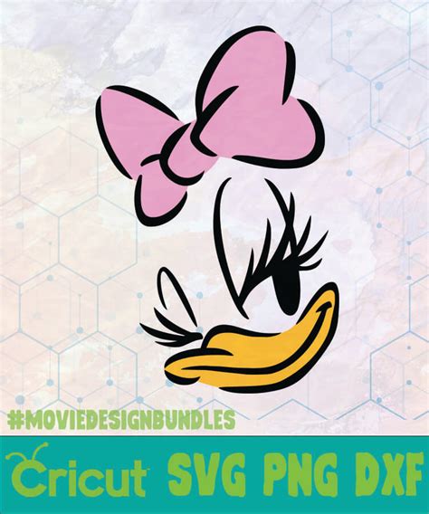 Daisy Duck Outline Disney Logo Svg Png Dxf Movie Design Bundles