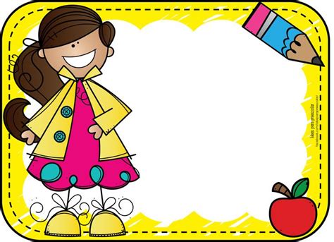 About la página del español. Gafetes escolares infantiles preescolar imprimir | Gafetes ...