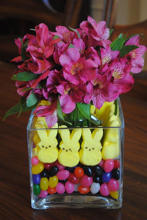 Peeps Jelly Beans A Cute Diy Centerpiece Easter Brunch