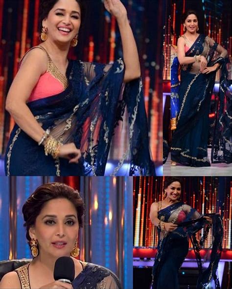 Madhuri Dixit Blouse Designs A Rage In The Indian Fashion Domain