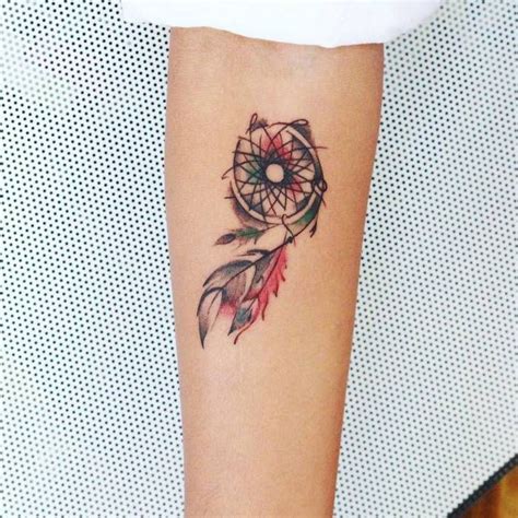 Small Dreamcatcher Tattoos On Wrist Small Tattoo Art
