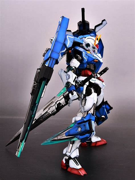 Gundam Guy Mg 1100 00 Gundam Seven Sword Painted Build Gundam