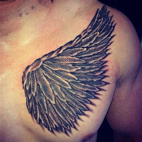 Angel Wings Tattoos On Chest Wholesalesamsung62w84733