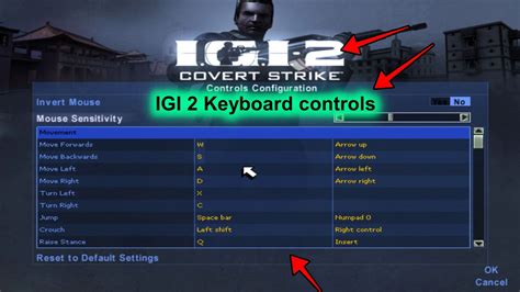 Igi 2 Keyboard Controls Full List