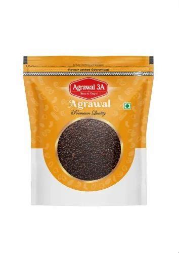 Black Best Quality Low Price Agarwal Rai Mustard Seeds 100 Grams Pack