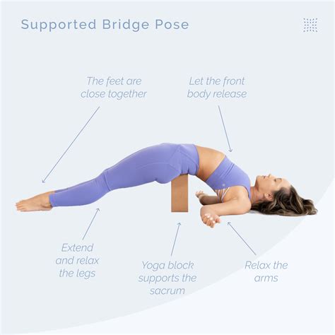 How To Do Supported Bridge Pose Omstars
