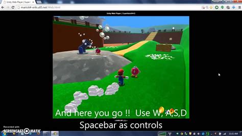 How To Play Super Mario 64 In Browser In Hd Play Super Mario Online