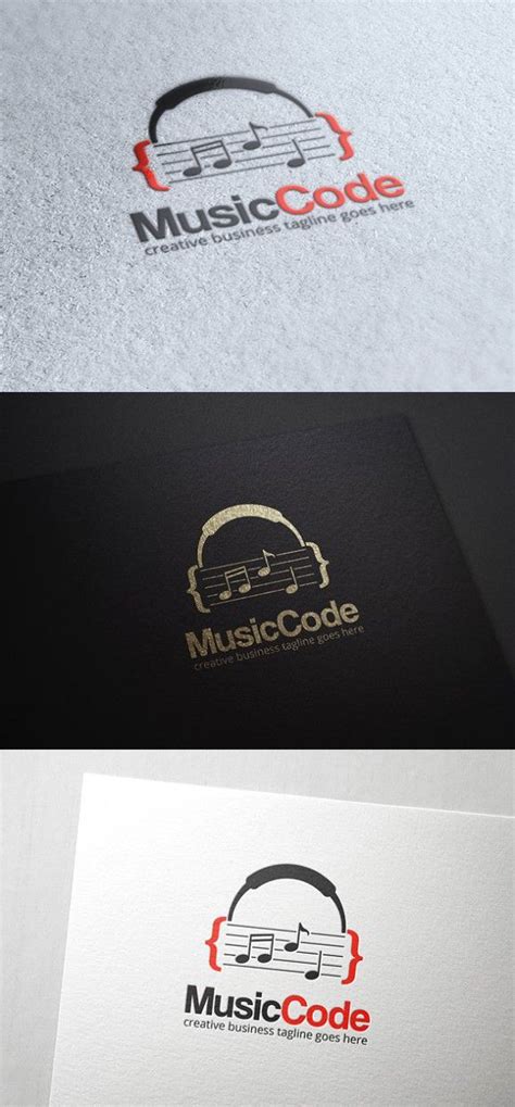 Music Code Logo Coding Music Design Music