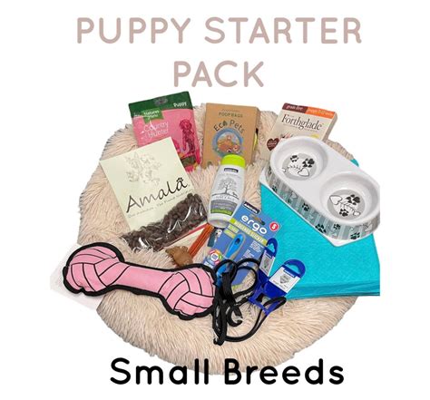 Puppy Starter Pack Small Breeds Pets Take Away Retail Store