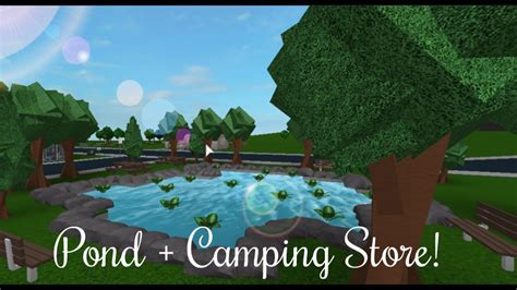 Muddis City Pond And Camping Store Bloxburg Speedbuild Youtube