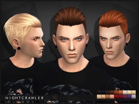 The Sims Resource Hairstyle 03 By Nightcrawler Sims 4 Hairs