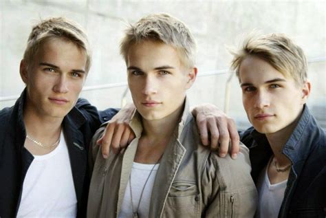 twins triplets brothers cousins etc the markus antson triplets hans karl and joel
