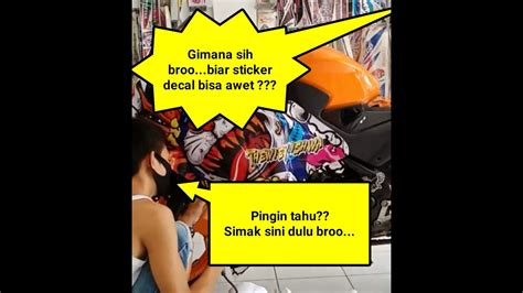 Kemenhub terbitkan stiker khusus perjalanan saat larangan mudik, begini cara mengajukannya pemasangan stiker ini, direncanakan akan dilakukan dalam waktu dekat ini. Cara pasang sticker decal agar rapi, praktis dan awet ...