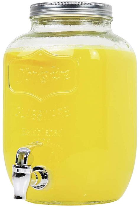 We did not find results for: 1 Gallon Mason Jar Glass Drink Dispenser with Stainless ...